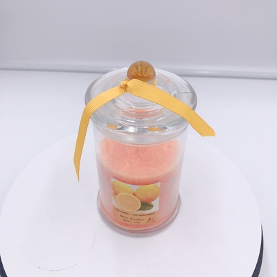 Oem Organic Orange Soy Wax Lilin Mason Jar Beraroma Untuk Tidur