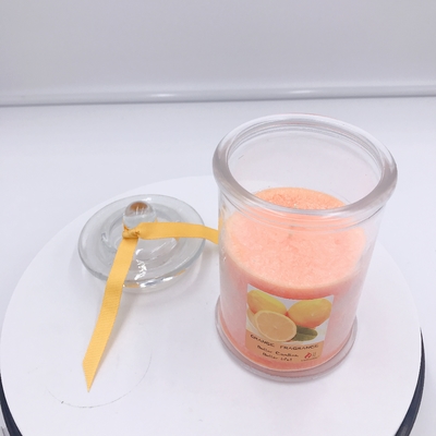 Oem Organic Orange Soy Wax Lilin Mason Jar Beraroma Untuk Tidur