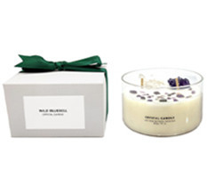 Aroma Rumah Kaca Lilin Organik Lilin Kedelai Beraroma Dengan Tutup Sekrup