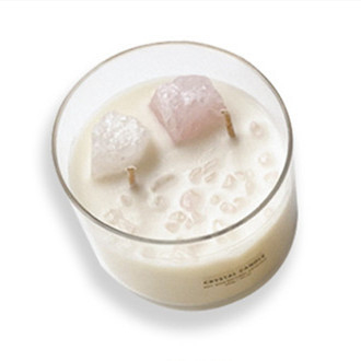 Aroma Rumah Kaca Lilin Organik Lilin Kedelai Beraroma Dengan Tutup Sekrup