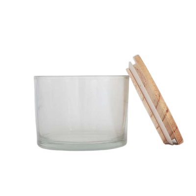 Oem Bath And Body Works Frosted Candle Jars Wadah Lilin Dengan Tutup