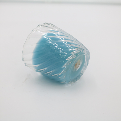 OEM Natural Blue Daur Ulang 3 Oz Jar Lilin di Hurricane Glass