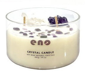 6 Oz 2 Wick Glass Jar Lilin Beraroma Dengan Semua Kedelai Alami