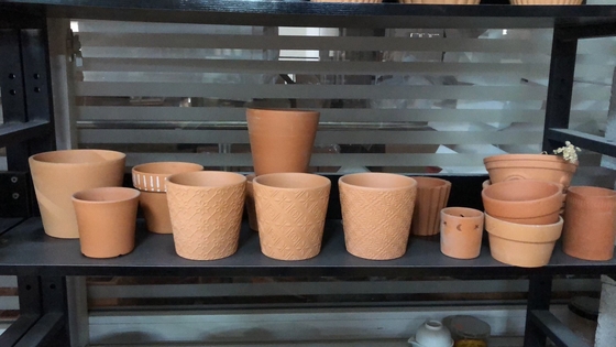 Indoor 7Oz Clay Pot Lilin Taman Citronella Untuk Nyamuk