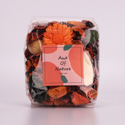 Tas Bunga Potpourri Aroma Buatan Tangan yang Disesuaikan, Musim Panas Musim Semi 130g