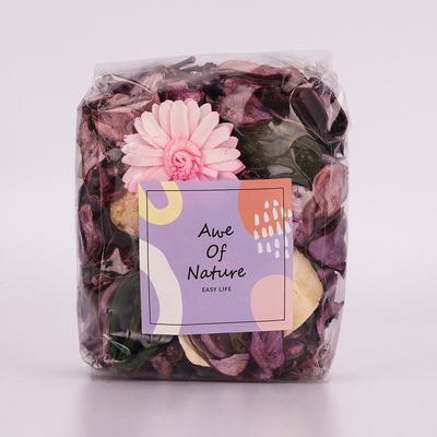 Tas Bunga Potpourri Aroma Buatan Tangan yang Disesuaikan, Musim Panas Musim Semi 130g