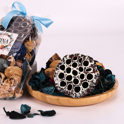 Lotus Flower Aroma Potpourri 275g Untuk Kompor Musim Gugur Musim Dingin