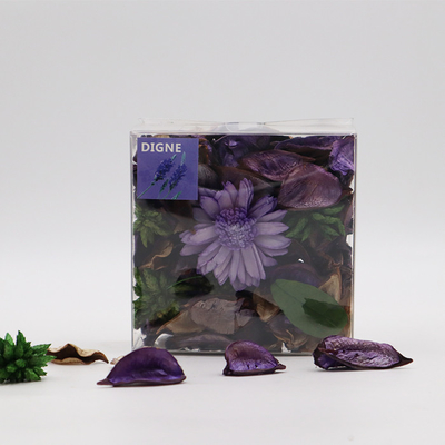Kelopak kering buatan tangan Tas Sachet Aroma Potpourri Beraroma 90g
