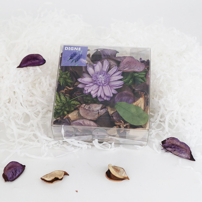 Kelopak kering buatan tangan Tas Sachet Aroma Potpourri Beraroma 90g