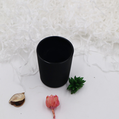 Gelas Lilin Tealight Hitam Kosong Cangkir Votive 6.2x7.3 Untuk Gereja