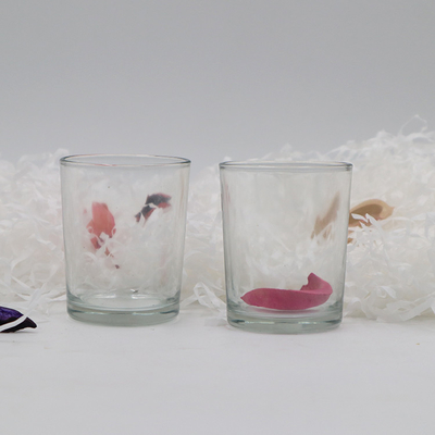 Clear Glass Kosong Tealight Candle Holder Cangkir Guci 5.5x6.8