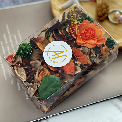 Bunga Buatan Tangan Peach Potpourri Wangi Untuk Lemari Hotel