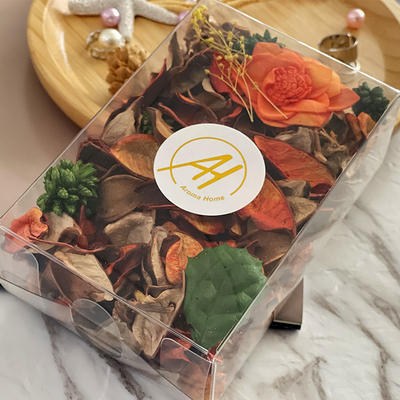 Bunga Buatan Tangan Peach Potpourri Wangi Untuk Lemari Hotel