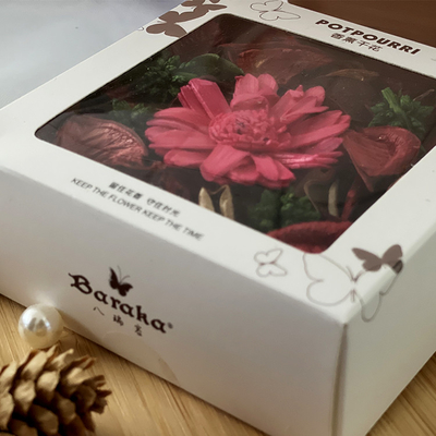 OEM Scented Rose Petal Potpourri Bunga Kering 110g Untuk Musim Semi