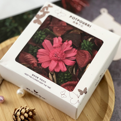 OEM Scented Rose Petal Potpourri Bunga Kering 110g Untuk Musim Semi