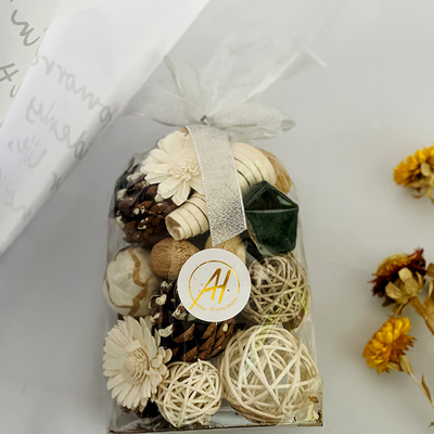 Buatan Tangan Aroma Potpourri 200g Wangi Bunga Kering Dan Kacang