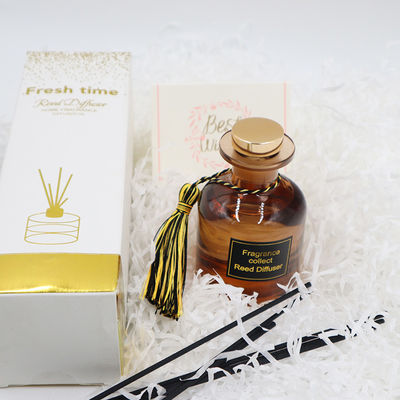 Aroma Reed Diffuser 126ml Hadiah Mewah Set Dalam Botol Coklat Untuk Wewangian Rumah