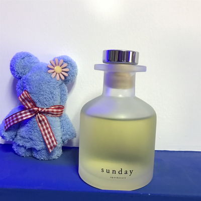 Aroma Reed Diffuser 126ml Aroma Lavender Set Kado Mewah Dengan Tutup Sliver