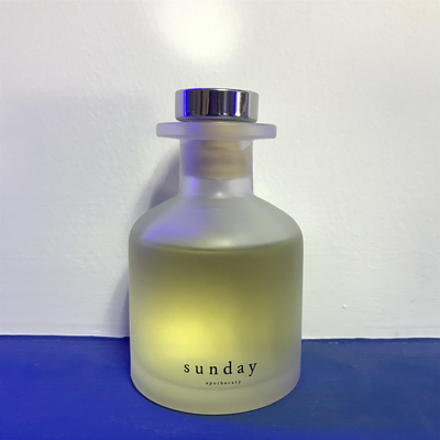 Aroma Reed Diffuser 126ml Aroma Lavender Set Kado Mewah Dengan Tutup Sliver