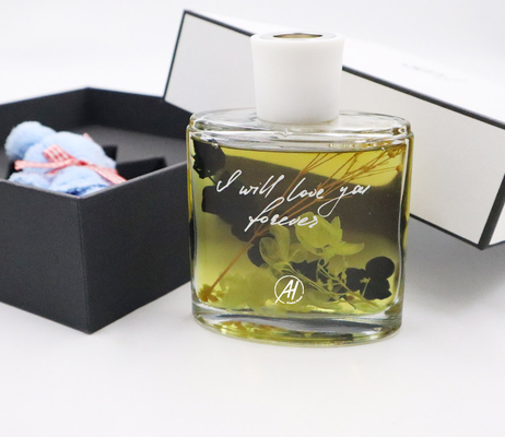 Aroma Reed Diffuser 180ml Botol Persegi Set Hadiah Mewah Dengan Kotak Putih