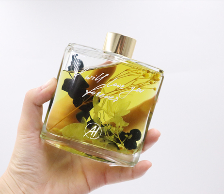 Aroma Reed Diffuser 180ml Botol Persegi Set Hadiah Mewah Dengan Kotak Putih