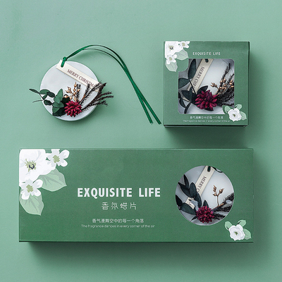 Round Beeswax Minyak Esensial Parfum Lilin Meleleh Set Beraroma Lavender