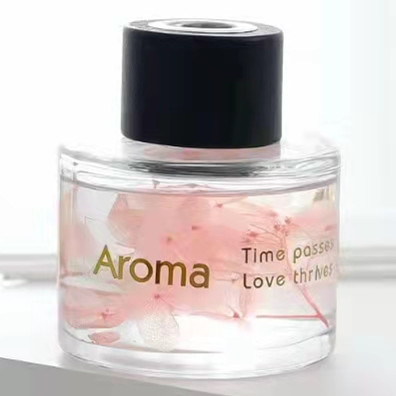 Aroma Reed Diffuser Colorful Gift Set 150ml Parfum Mewah Dengan Kotak CMYK