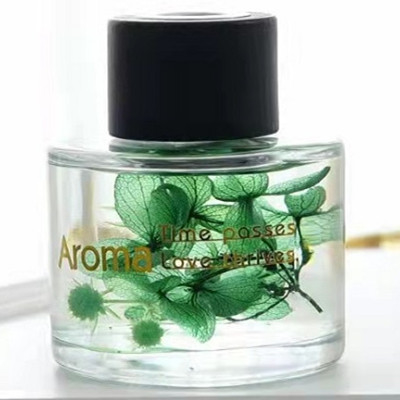 Aroma Reed Diffuser Colorful Gift Set 150ml Parfum Mewah Dengan Kotak CMYK