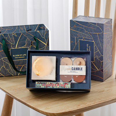 4pk Kamar Mandi Dekorasi Tealight Lilin Diffuser Set Hadiah Aroma Rumah