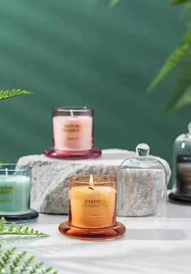 Set Kado Lilin Rumah Aroma Aromaterapi Kubah Kaca