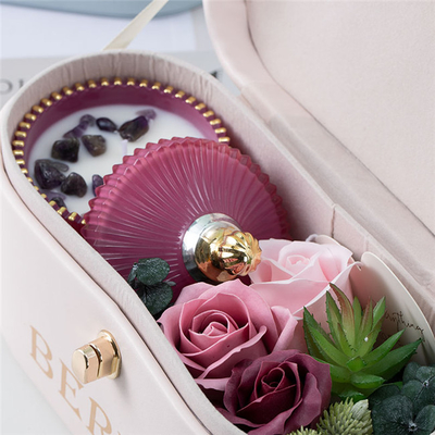 EN15493 MSDS Luxury Vanilla Aroma Room Fragrance Gift Set Dengan Lilin Beraroma
