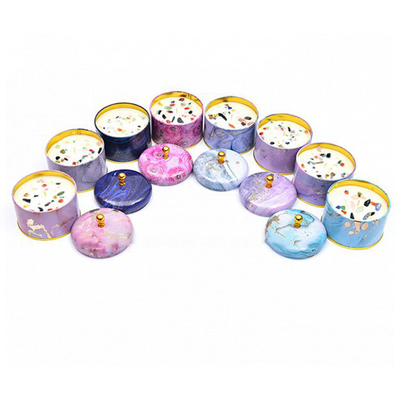 Lilin Kaleng Logam Buatan Tangan Beraroma Lilin 100ml 250ml