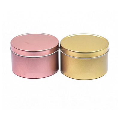 Lilin Kaleng Kedelai Beraroma Emas Dalam Jumlah Besar 5.5oz