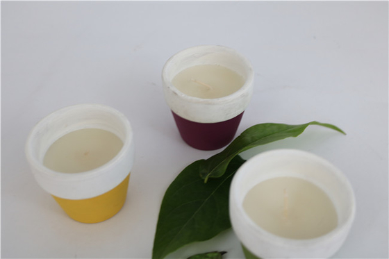 Aroma Rumah Odm Scented Soy Wax Ceramic Candle Jars 2 Oz