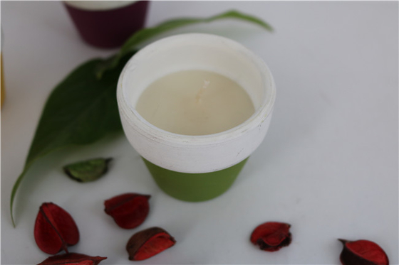 Aroma Rumah Odm Scented Soy Wax Ceramic Candle Jars 2 Oz